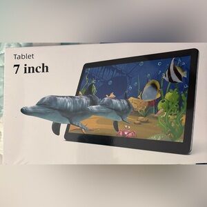 7 Inch Tablet with Marine Life Display